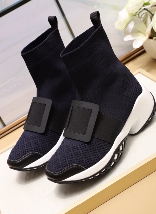 Roger Vivier boots dark blue