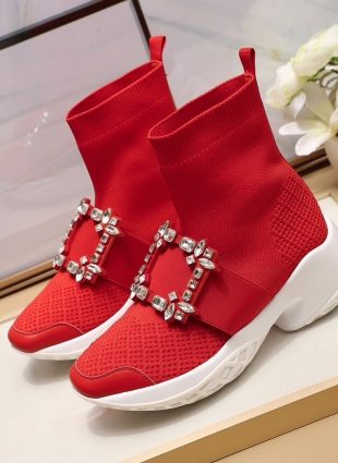 Roger Vivier boots red