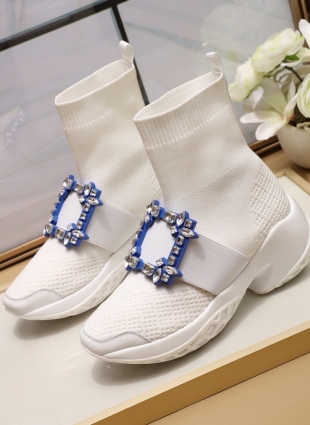 Roger Vivier boots white