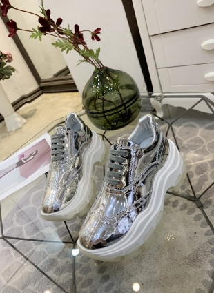 Prada sneakers silver