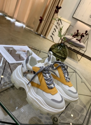 Prada sneakers white and yellow