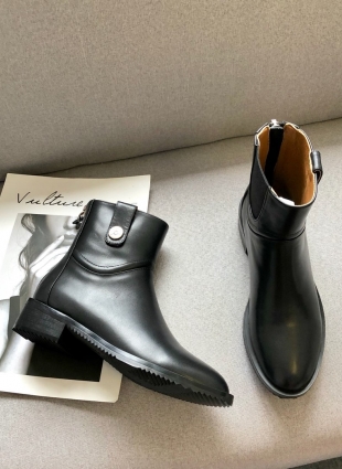 Hermès boots black