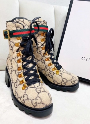 Gucci boots multicolored
