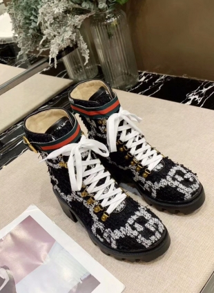 Gucci boots multicolored