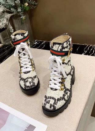 Gucci boots multicolored