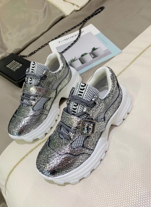 Miu Miu sneakers silver
