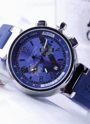 Louis Vuitton watch silver