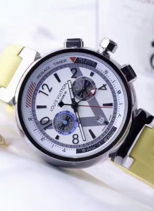 Louis Vuitton watch silver