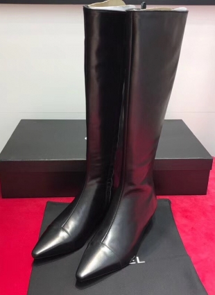 Chanel boots black