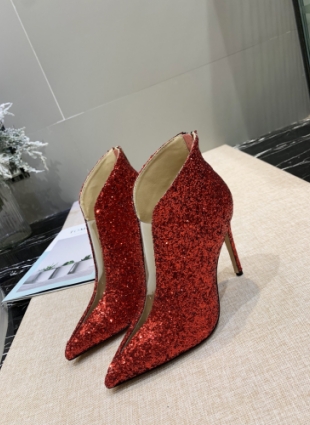 Jimmy Choo boots red