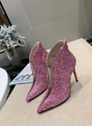 Jimmy Choo boots pink