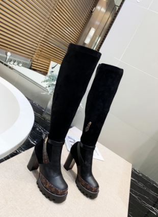 Louis Vuitton boots black
