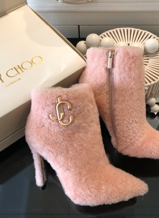 Jimmy Choo boots pink