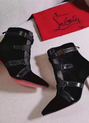Christian Louboutin boots black
