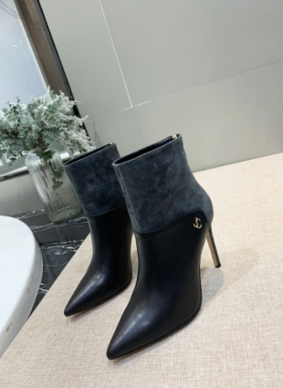 Jimmy Choo boots black and gray