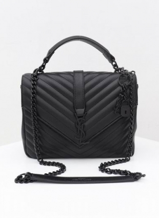 Yves Saint Laurent bag lambskin, dimensions: 24 x 20 x 8.5 cm