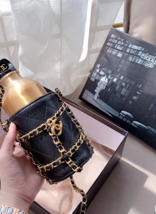 CHANEL bag with bottel