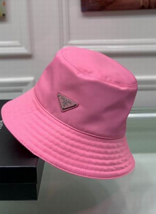 Prada pink caps