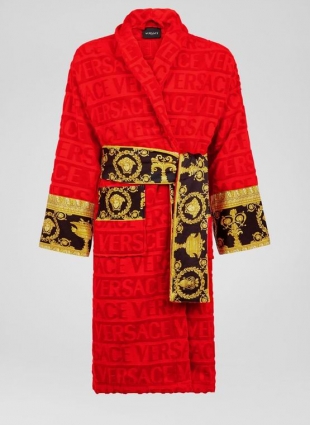 Versace bathrobe